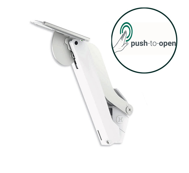 Подъемник ФриСпейс форте PtO тип H правый и левый H 350-650 цвет БЕЛЫЙ/никель Kessebohmer | официальный магазин