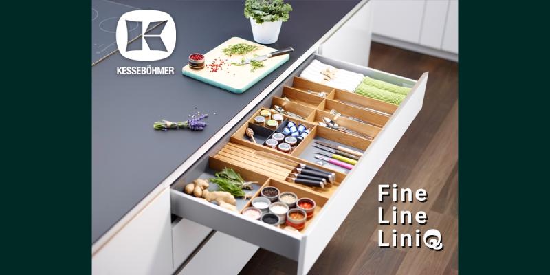 Деревянная гармония в каждом ящике: как FineLine LiniQ превращает хаос в эстетику Kessebohmer в Саратове