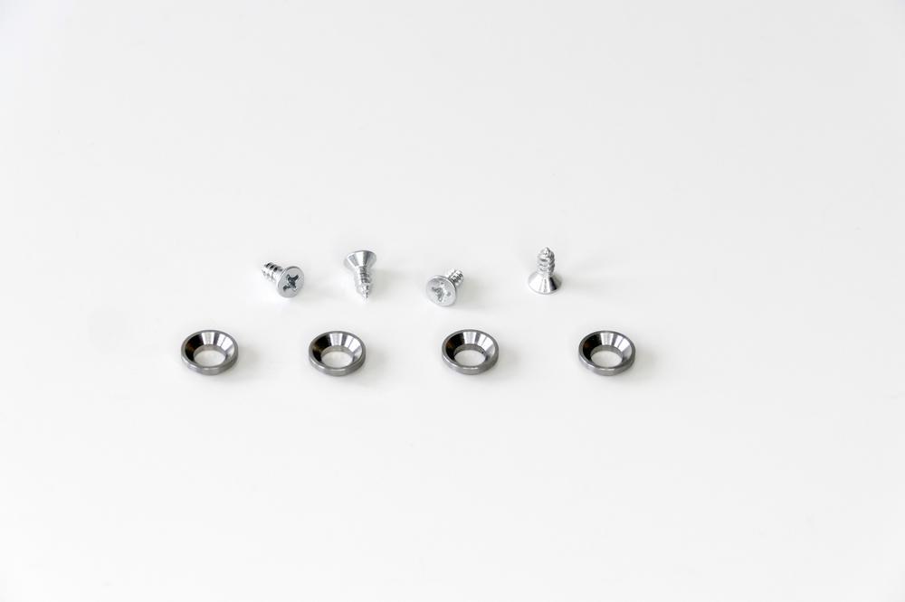 Набор крепежных винтов для алюминиевых рамок, ФриСпейс Мини 4 шт цвет Никель Kessebohmer | официальный магазин