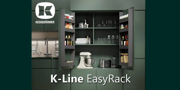 K-Line EasyRack дверная полка для высоких шкафов Kessebohmer в Саратове